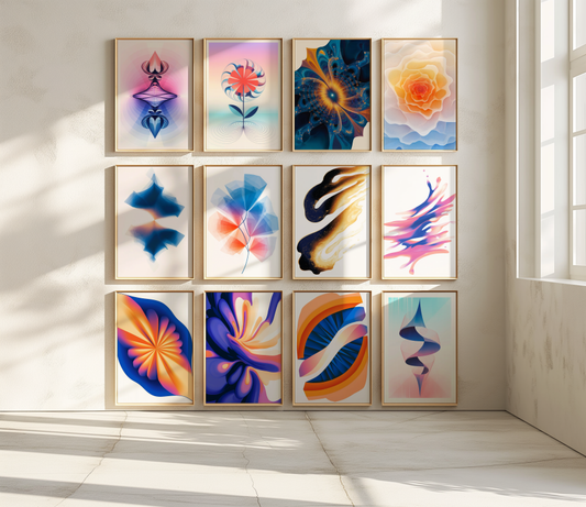 Flowscape Collection: A Journey Through Color, Form, and Emotion