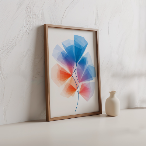 Minimalism Combined with Organic and Geometric Forms