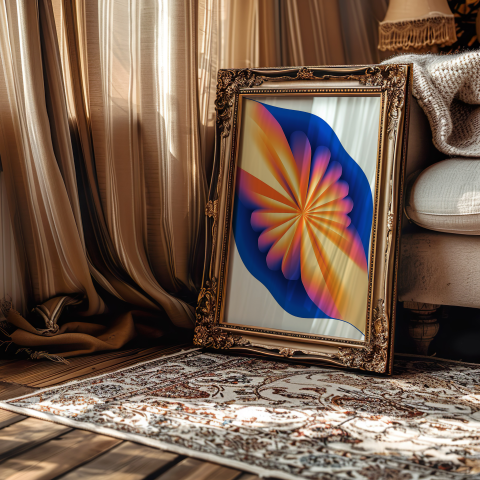 bold energetic wall art