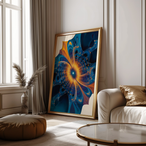 fractal universe home decor