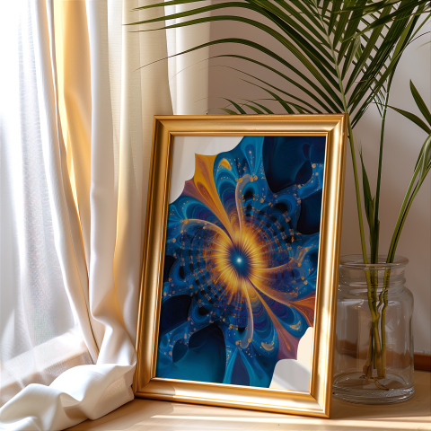 fractal universe poster