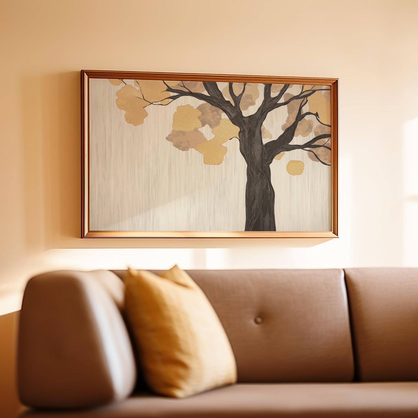 Abstract Poster - Nature's Connection in Artistic Form
