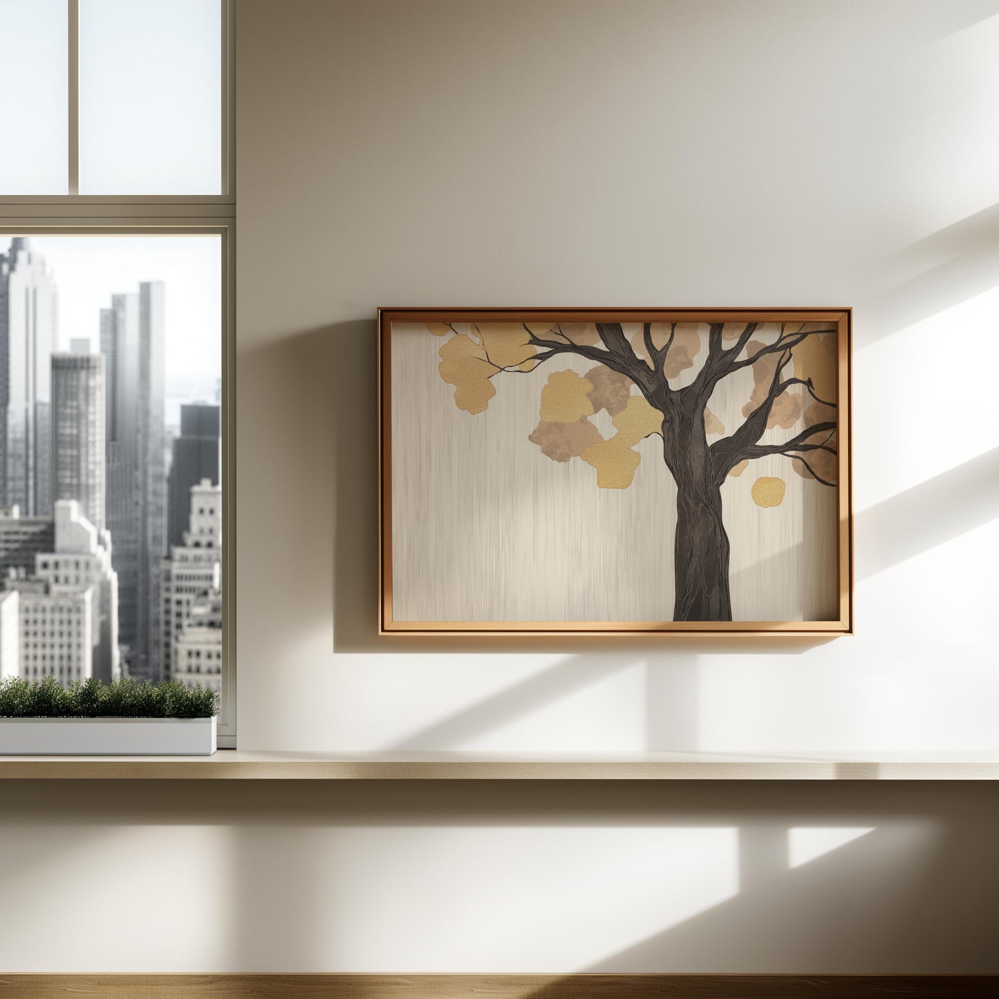 Abstract Poster - Nature's Connection in Artistic Form