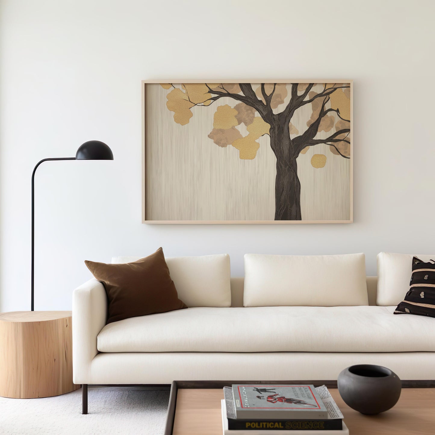Abstract Poster - Nature's Connection in Artistic Form