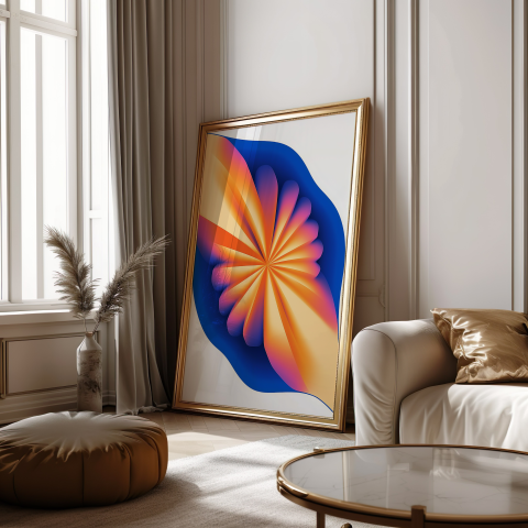 spectral energy wall art