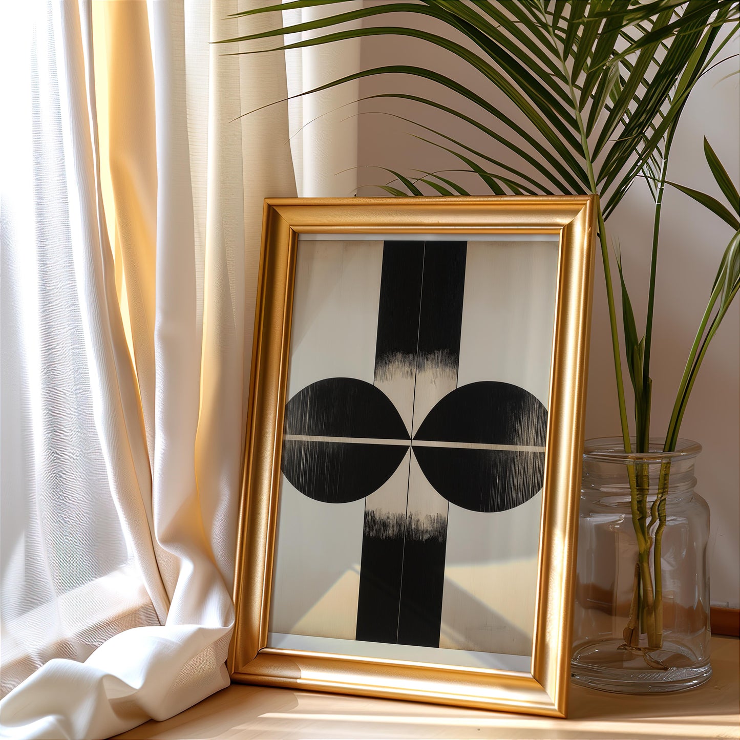 Premium Geometric Shapes Poster – Abstract Geometric Design II