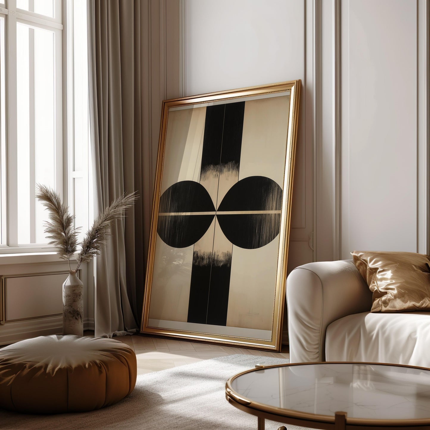 Premium Geometric Shapes Poster – Abstract Geometric Design II