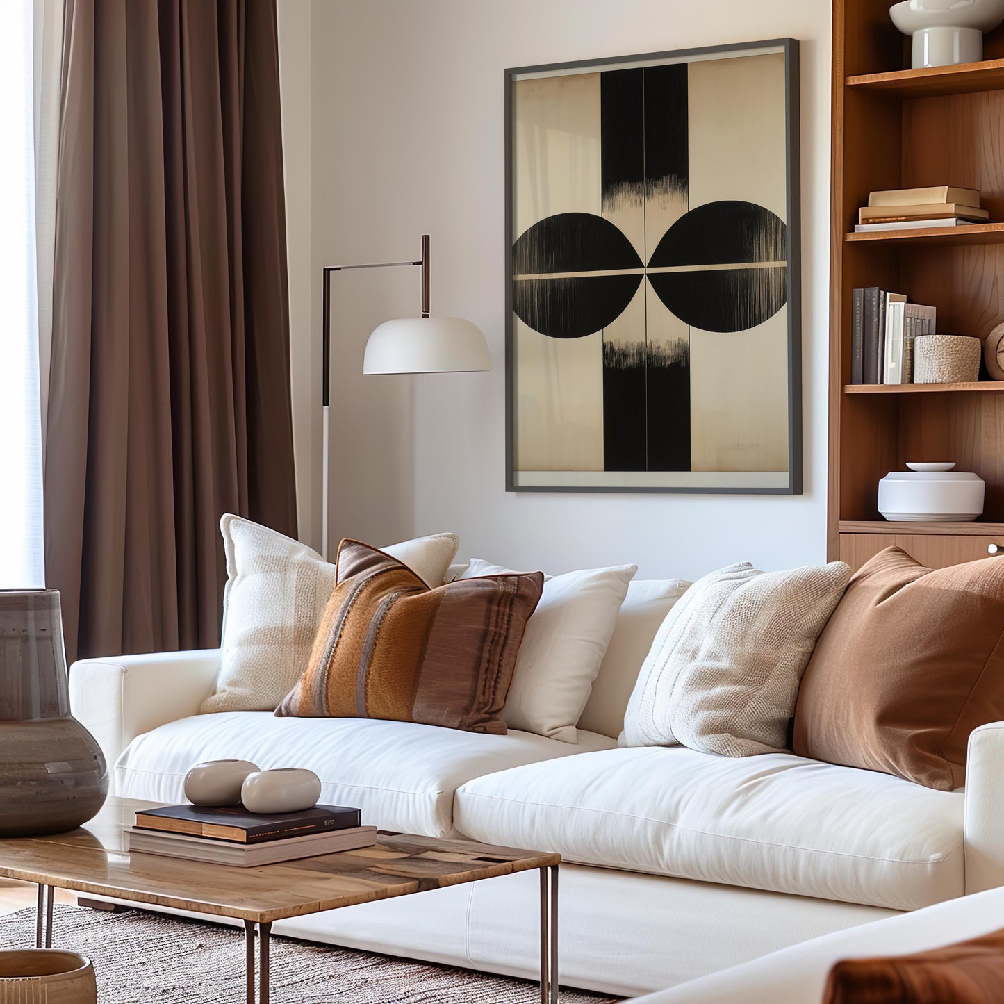 Premium Geometric Shapes Poster – Abstract Geometric Design II