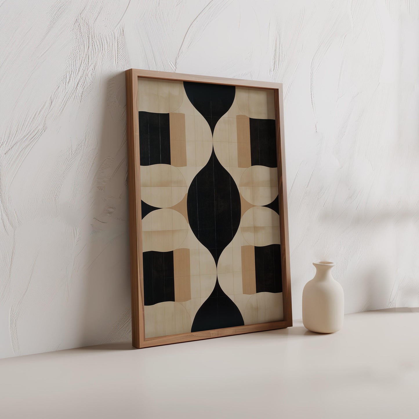 Premium Geometric Shapes Poster – Abstract Geometric Design III
